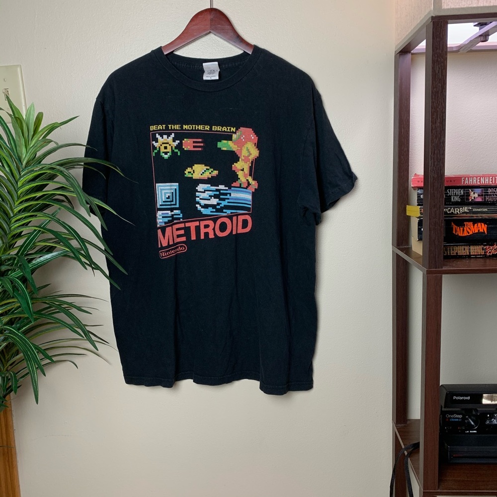 Metroid “eat the mother brain” Nintendo shirt